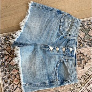 Pistola Relaxed High Rise Cut Off Short